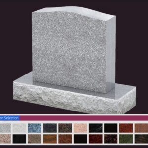 Assorted Serpentine Monuments Single Grave